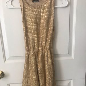 Gold Girls Dress